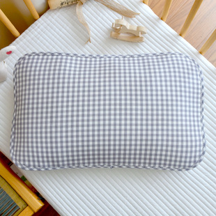 Ramie Pillow Cover for Baby, Summer Cool Bamboo Fiber Sweat-Absorbent and Breathable Pillow Cover for Adults and Kidsren, One Pair