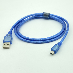 Все медные USB-штекер к T-порту данных все медные USB-революция Mini USB-мобильный телефон копия линии передачи данных 5P