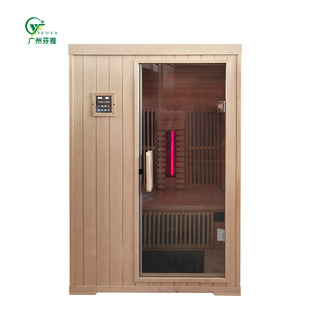 Far Infrared Light Wave Room Factory Direct Supply Solid Wood Sauna Room Optional Board Spruce Iron Fir Red Cedar Apache
