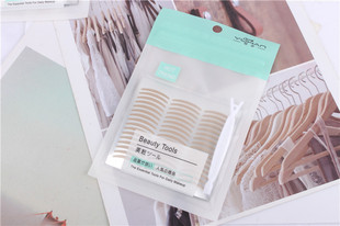 Latin American beauty eye stickers 120 back natural double eyelid stickers mesh lace skin color Beauty wholesale A461-S