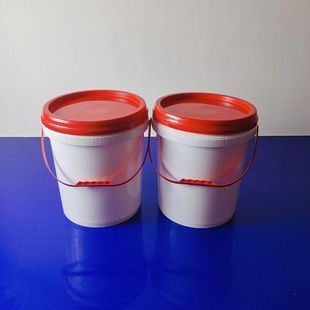 Fermentation bucket with lid round thickened white bucket construction site empty bucket 14 liters 15 liters 16 liters oil bucket plastic bucket