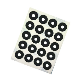 Customized Black Silicone Foot Pads, Anti-Collision, Shock-Absorbing, Wear-Resistant, Non-Slip, Round Furniture, Daily Necessities, Electrical Appliances, Table and Chair Gaskets