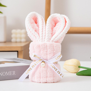 Popular online popular bunny gift towel wedding candy wedding supplies bridesmaid wedding gift full moon gift