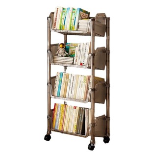 Bookshelf Floor Storage Rack Movable Classroom Under-Table Children's Bookcase Integrated Wall Simple Storage Small Trolley