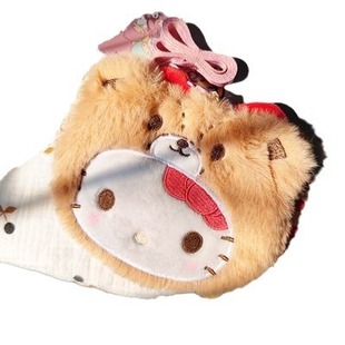 Hello Kt Cat Mao Mao Card Bag Set Student Ins Coin Purse Hanging Neck Cute Storage Yugui Dog KT Coin Purse