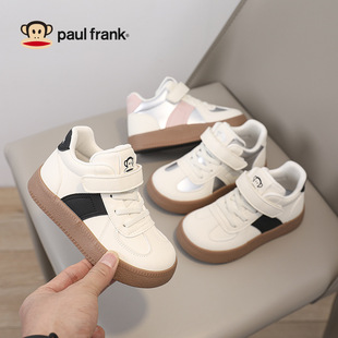 Big Mouth Monkey Children's Board Shoes Women's Shoes 2025 Spring and Autumn New Boys' Students High-top Zhongda Casual Sports Shoes