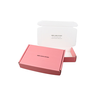 Aircraft Box Ins Style High-Looking Logistics Express Clothing Carton Custom Intimates Bra Packaging Color Box Customization
