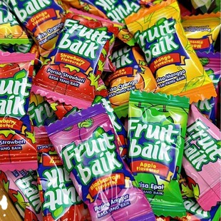 Malaysia imported BDSP Bangde fruit super soft candy wedding candy fruit mixed flavor candy 500g