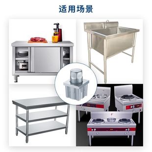 Manufacturers sell Dongguan Changhui stainless steel adjustable feet 38 square 51 square aluminum alloy all-steel bullet adjustable feet