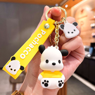 Милый Sanrio Pachard трехмерная кукла автомобильный брелок кулон подвесное украшение ночной рынок киоск подарок оптом