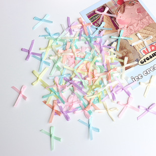3mm Hand Bow DIY Handmade Material Accessories Underwear Panties Ribbon Mini Bow Accessories Wholesale