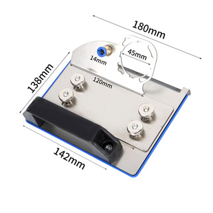 Portable chamferer 100 type woodworking bricklayer universal 45 degree angle tile cutting multifunctional adjustable tile angle