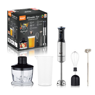 RAF European gauge cross-border cooking stick 5-in -1 electric material extractor for juicing, minced meat and egg beating kitchen handheld wired
