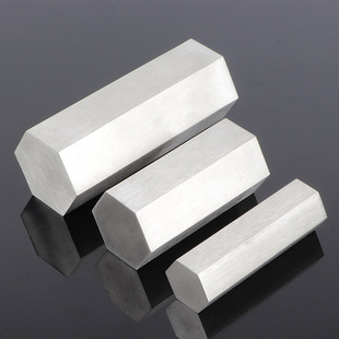 Factory Direct Sales 304 Stainless Steel Hexagonal Rod Solid Hexagonal Steel Solid Rod Special-Shaped Steel Steel
