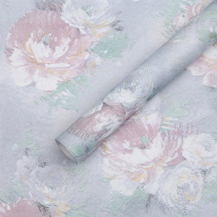 New dream garden flower bouquet packaging paper oil painting paper peony flower shop materials packaging materials wholesale