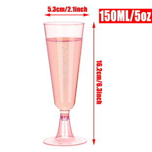 High Foot Mousse Cup Plastic Dessert Cup Cocktail Cup Dessert Cup Disposable Mousse Cup Wood Bran Cup Pudding Cup