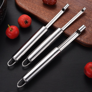 Ядро из нержавеющей стали Fruit Corer Многофункциональный ручной инструмент для определения сердцевины вишневого мармелада сепаратор ядра