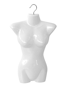 Half-Hanging Plastic Thickened Model Clothing Store Sells Half-Side Model Hot Spring Swimsuit Men's and Women's Chest Film Dummy