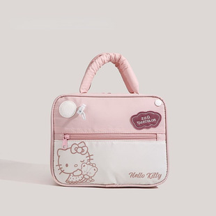 Симпатичная косметическая сумка Hello Kitty для макияжа большой емкости