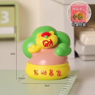 Creative cartoon rich plant resin small ornaments cure good things office desktop decorations small gifts wholesale