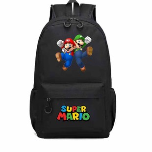 Трансграничная новая игра Супер Марио игра моделирование Рюкзак Студент Школьный рюкзак Детский мультфильм большой емкости