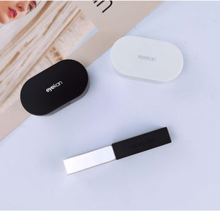 Kaida myopia contact lens case cute pupil box couple box simple portable double box wholesale 2019