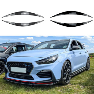 Применимый Hyundai I30 I30N MK3 2017-2019 Фары фар фар фар фар наклейки наружной отделки
