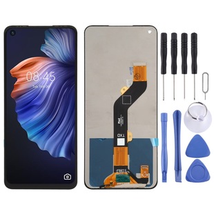 Для for Tecno Camon 17 CG6, CG6j TFT Материал ЖК-сенсорный сборка