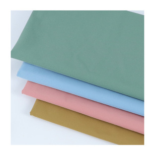 Spot polyester T400 broken card micro-elastic clothing fabric pants jacket fabric cotton-padded jacket Parker clothing trench coat fabric