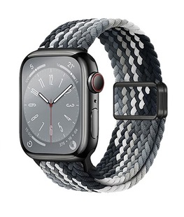 Новый применимый applewatch яблоко ремешок модный универсал магнитная пряжка нейлон вязаный ремешок iwatch