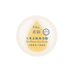 Spot Wholesale 140g Xiying Talcum Powder Cooling and Refreshing Sweat-Absorbing Prickly Heat Powder with Puff Corn Talcum Powder
