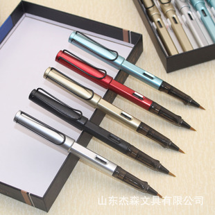 Hannuo 8052 Ручка Кисть для письма маленькая обычная мягкая кисть для письма новичок осанка практика мягкая ручка каллиграфия поставляется с экстрактором чернил