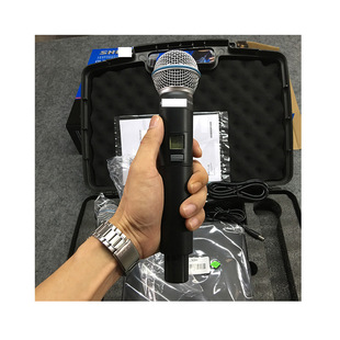 GLXD4 BETA58A microphone plastic box packing a drag two wireless microphone wireless microphone