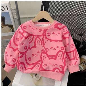 Children's Children's Clothing New Sweat suit Baby's Autumn Clothing Summer Fashionable Autumn Western Style Two-piece Set Girl's in stock New