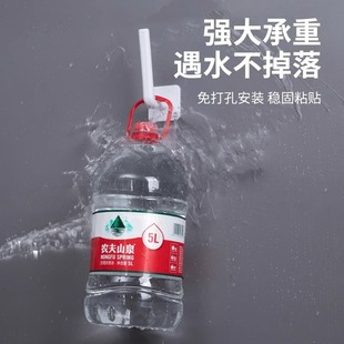 Крючок прочный несущая клейкая наклейка без перфорации настенная стена настенная стена прозрачная без следов вешалка для ванной