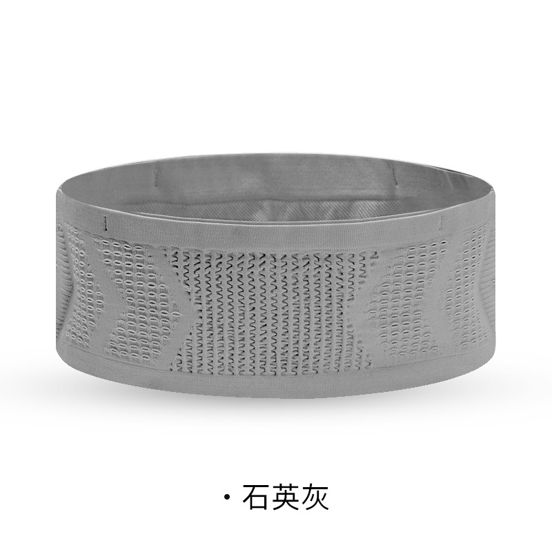 Juxia 야외 스포츠 허리 가방 방수 러닝 허리 가방 야간 러닝 사이클링 반사 피트니스 대용량 니트 허리 가방