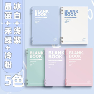 Loose-leaf notebook ins high color value detachable b5 thickened Senior high school college students postgraduate entrance examination a5 diary