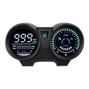 Hot sale motorcycle odometer assembly modified electronic tachometer CG125 accessories motorcycle dashboard