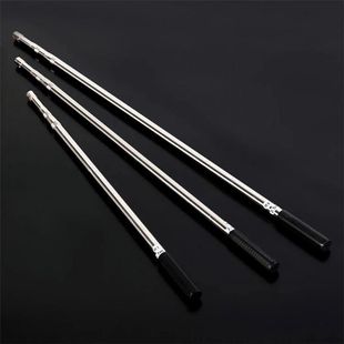 Super Hard Multifunctional Stainless Steel Telescopic Rod Harpoon Rod Toon Sophora japonica Fruit-picking Rod Handle Insulated Bold Mesh-copying Rod