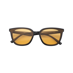 Classic small frame Butterfly sunglasses men's and women's trend yellow nylon lenses anti-ultraviolet sunglasses a generation of hair
