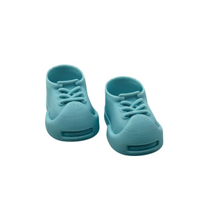Explosive labubu pendant wear rubber shoes open mouth smile board shoes cloth accessories doll generation two generation three generation