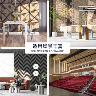 Polyester Fiber Sound-Absorbing Panels for Kindergarten, Ktv, Cinema, Conference Room, Piano Room, Soundproof Cotton, Cross-Border Exclusive Supply from Source Factory