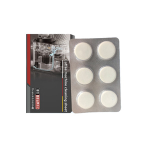Cross-Border Coffee Machine Cleaning Tablets, Tea Scale Remover, Milk System Cleaning Powder, Filter Grease Effervescent Tablets