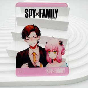 Super Cute Spy Fanjia Tuca Anil Animation Surrounding Small Card Student Card 3-inch Card Gift