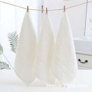 Xinya Square Towel Face Washing Towel Pure Cotton Absorbent Small Square Towel Classic Sweat Absorbing Adult Hand Towel Handkerchief Light Simple Hand Towel