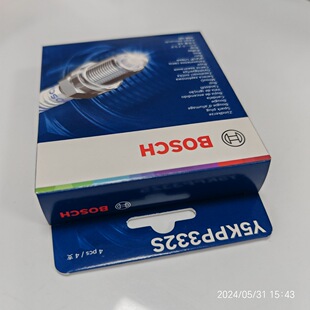 5521-Y5KPP332S/0241145521 double platinum Bosch spark plug is suitable for // Bauwo/Siat