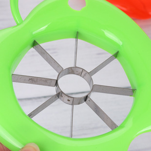 27 House self-produced large apple-shaped fruit cutter wholesale plastic Apple-cutting stainless steel Apple-cutting water