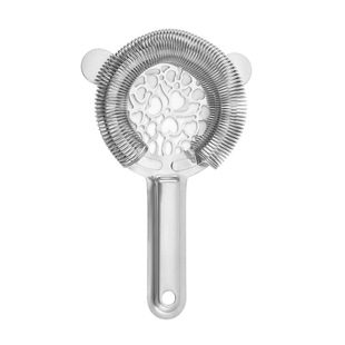 304 stainless steel love type irregular filter cocktail ice separator ice screen filter ice mixer tool