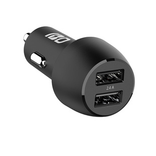 Factory Direct Sales Dual USB Port Car Charger Car Charger Head 2.4A Charger Mobile Phone Car Charger