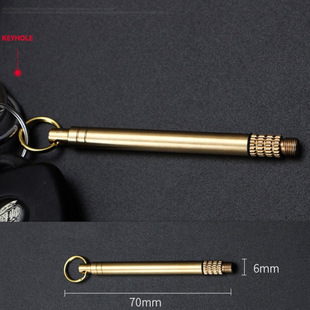 Portable Titanium Alloy Toothpick Household Toothpick Artifact Multifunctional Tool Storage Portable Waterproof Fruit Stick